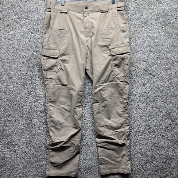 5.11 Tactical Other - 5.11 Tactical Stryke Pants Mens 34x34 Beige Ripstop Cargo Utility 74369 055 EUC